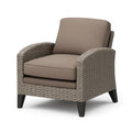 Gartensessel Polyrattan Braun