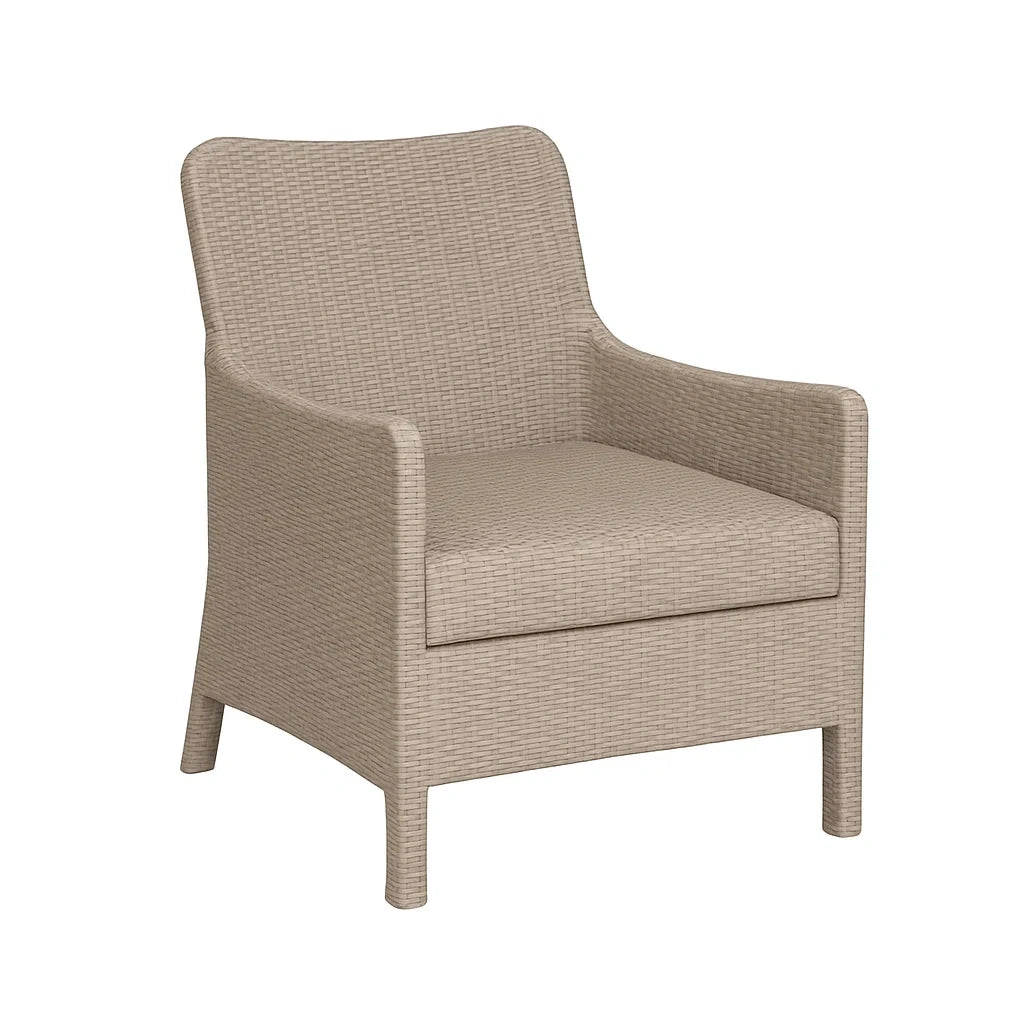 Gartensessel Rattan Beige 72x68x78 cm