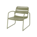 Metall Outdoor Sessel Aluminium Grün 60x70x78 cm