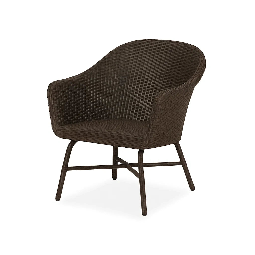 Polyrattan Sessel Braun