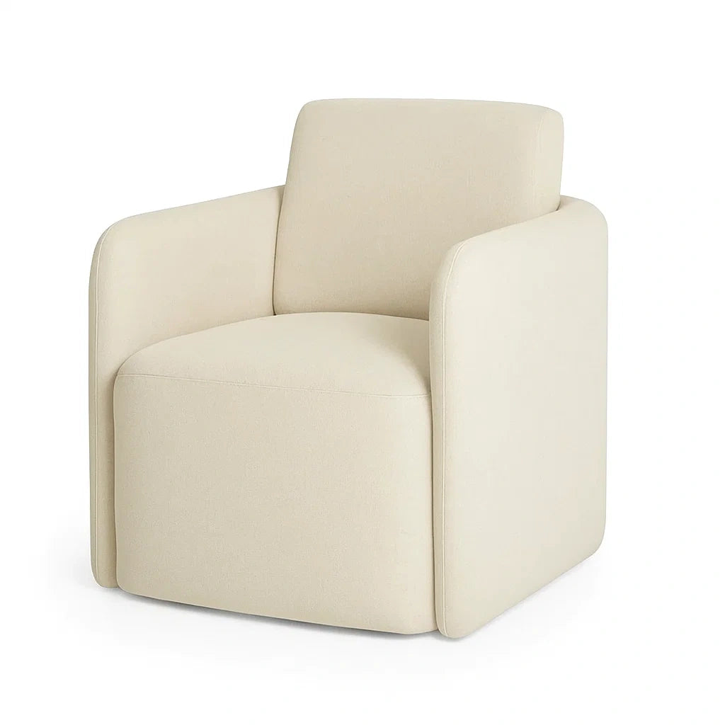 Beiger Polstersessel Stoff