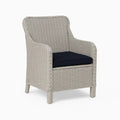 Polyrattan-Gartenstuhl mit Polster Beige